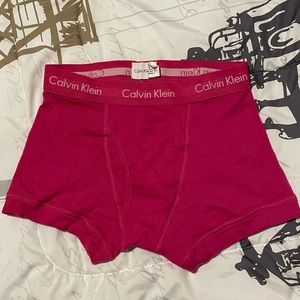 Small Calvin Klein boxers